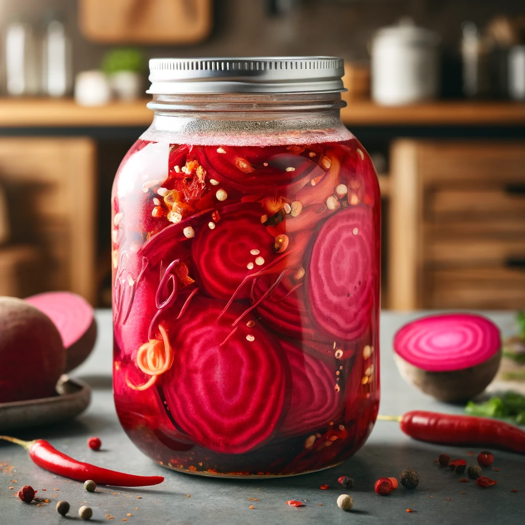 LACTO-FERMENTED SPICY BEETS