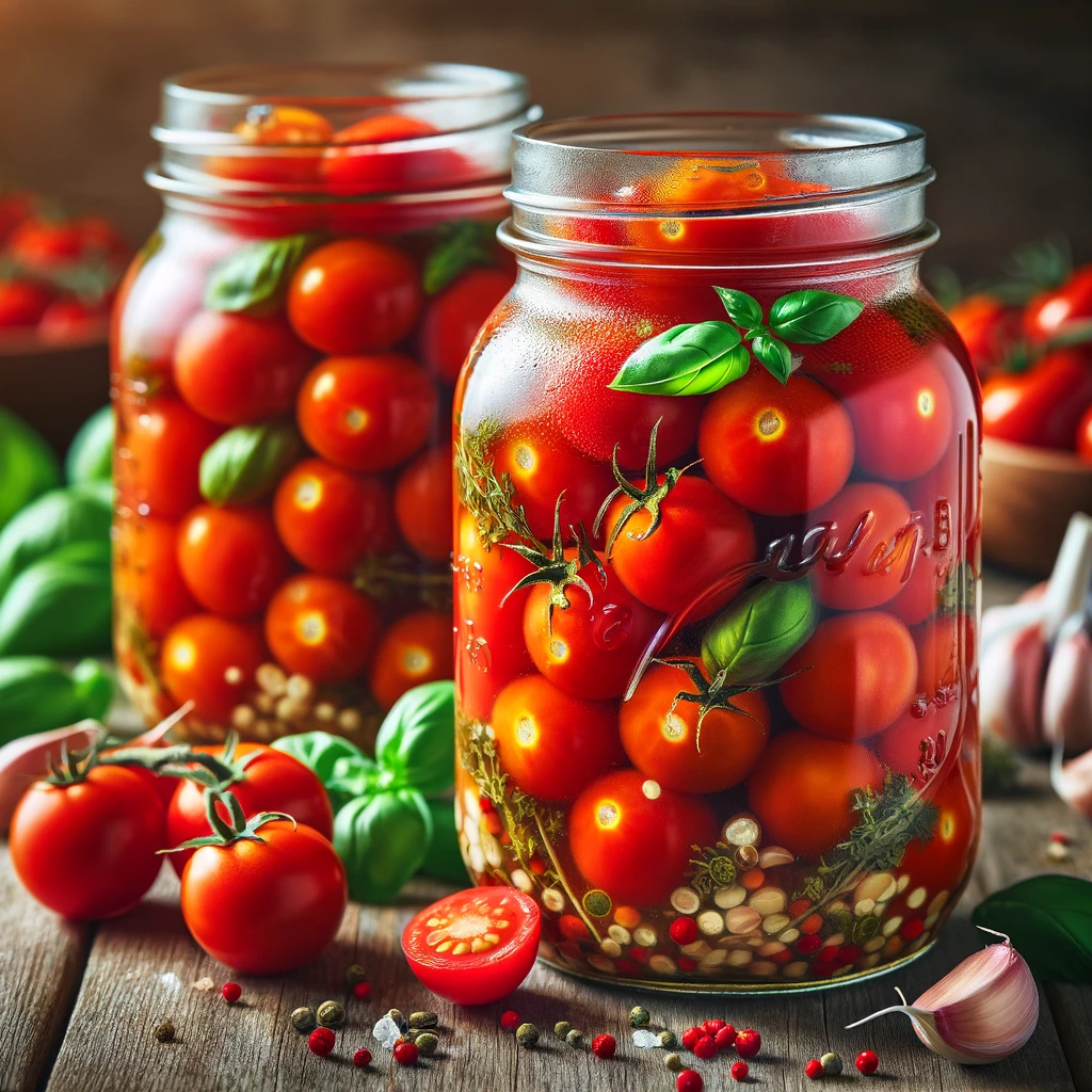 FERMENTED CHERRY TOMATOES: HEALTHY JAR FOOD YOUR KIDS WILL LOVE