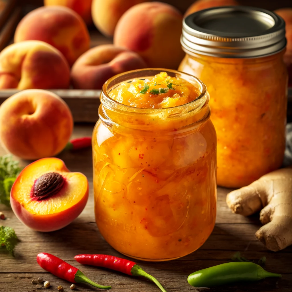 HOW TO MAKE LACTO-FERMENTED PEACH CHUTNEY – TIPS & RECIPE