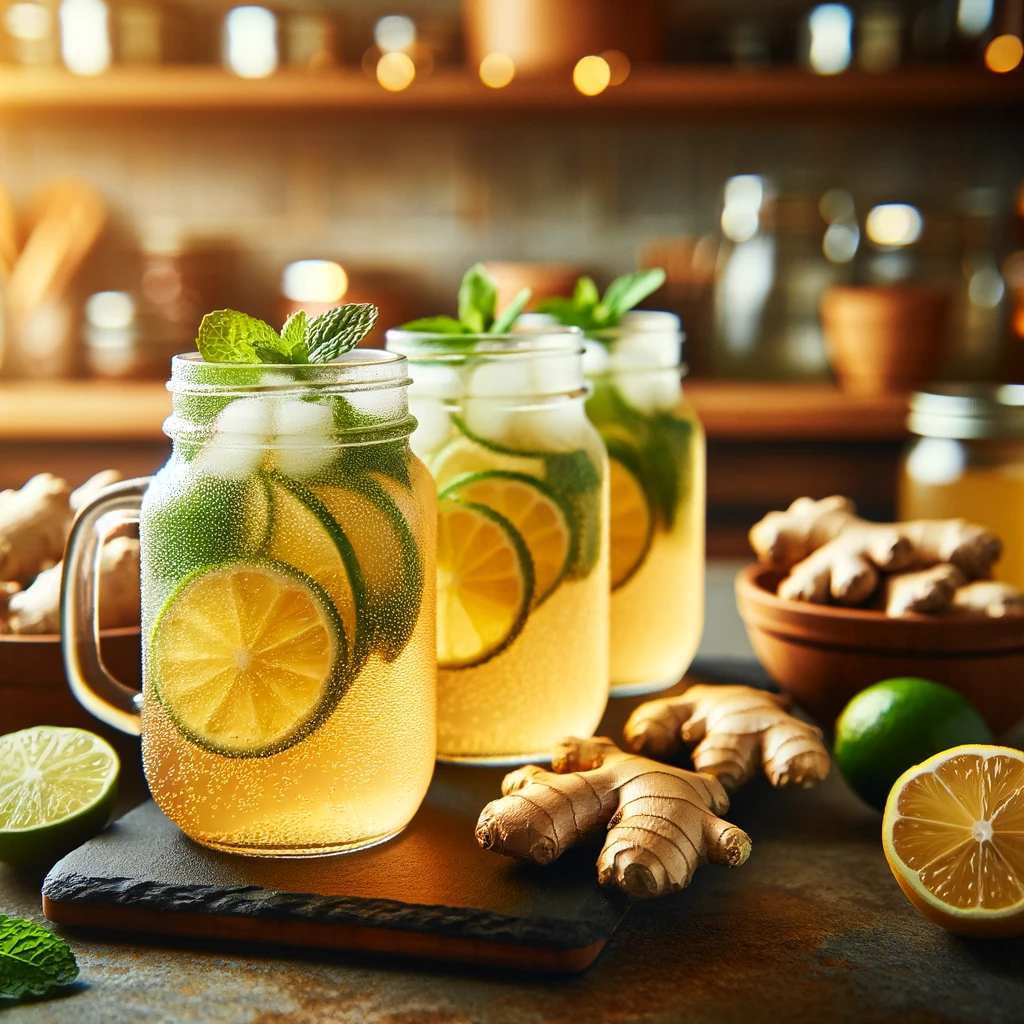 HOW TO MAKE GINGER BEER AT HOME